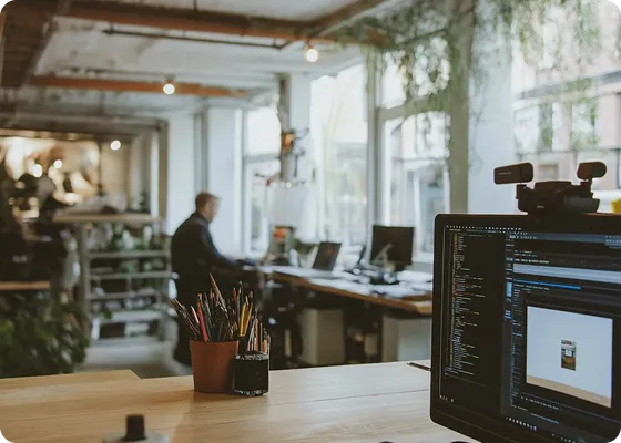 Food photography setup for a restaurant’s ordering website